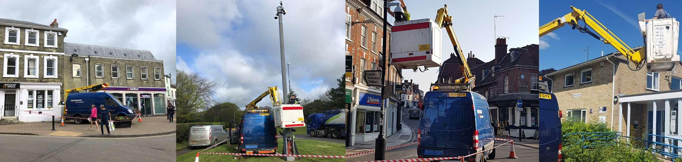 CCTV in Dorset towns: Blandford and Shaftesbury